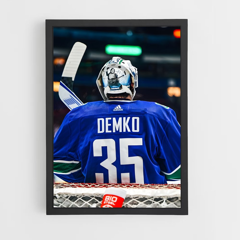 Poster Le Gardien de Vancouver – affiche Hockey sur glace (vue 2)